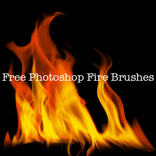 PhotoShopでFire Brushesを使った炎のテラ簡単な描き方。