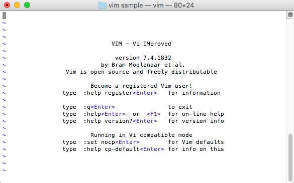 Vim Macで高機能テキストエディタ 最新版のインストール方法