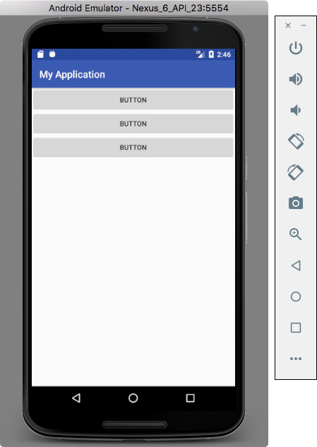 Android Studio レイアウト Layout の種類を覚えよう