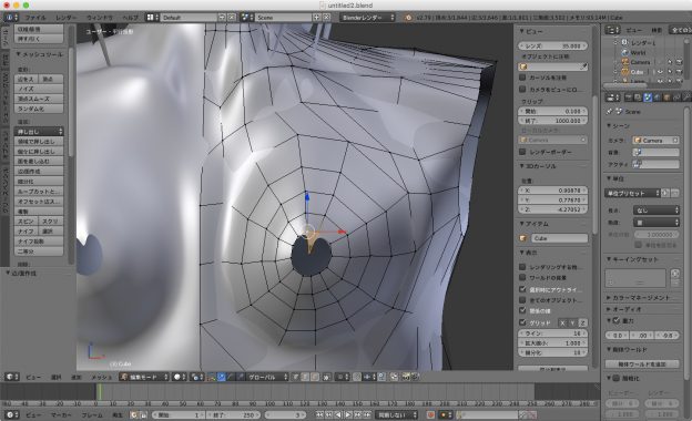 Blenderでの3d女の子キャラモデリングの全てを完全解説するよ