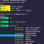 Fish shellの使い方。プラグインなしでもここまで可愛くできる！