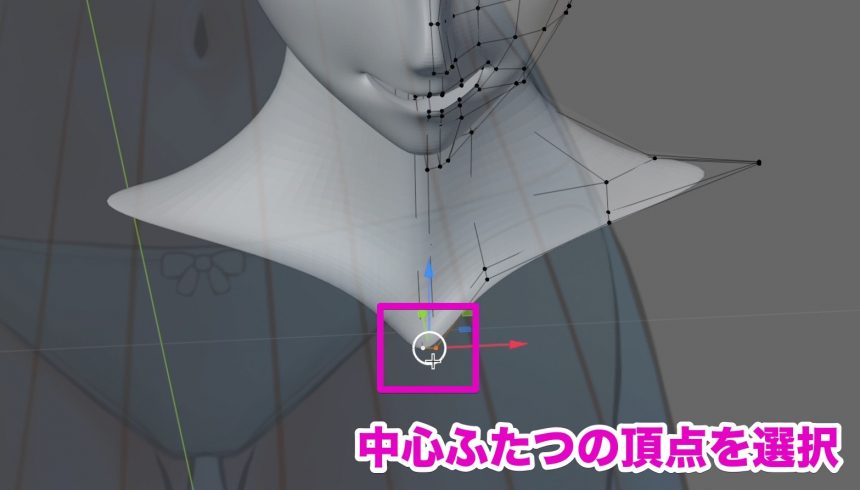 Blenderでの女の子モデリング工程