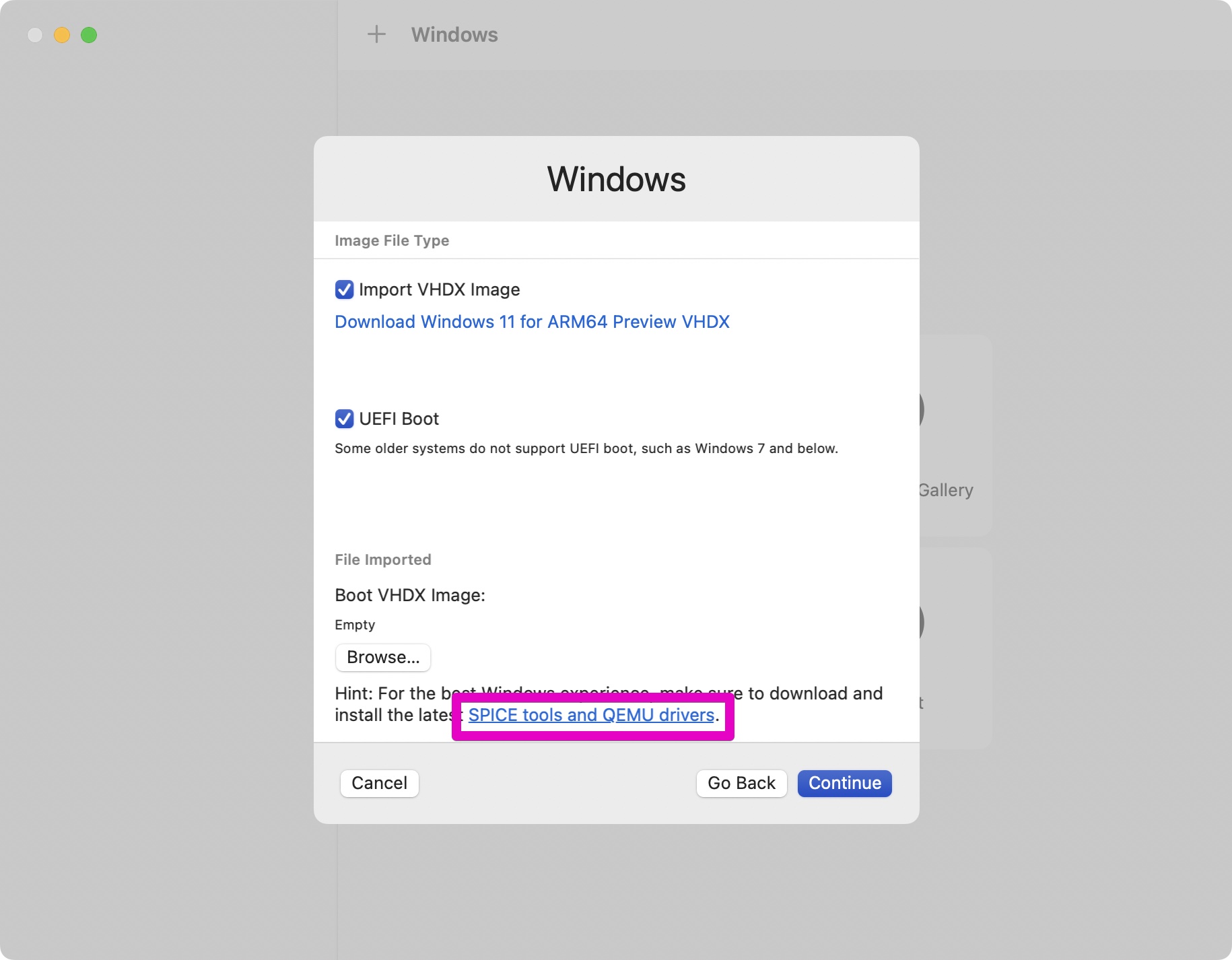 UTMでM1 MacにWindows11の仮想環境を構築する方法